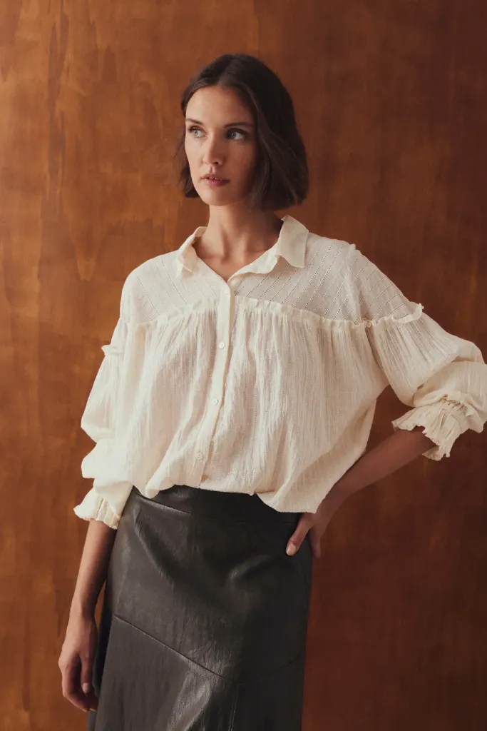 BLUSA FRUNCES