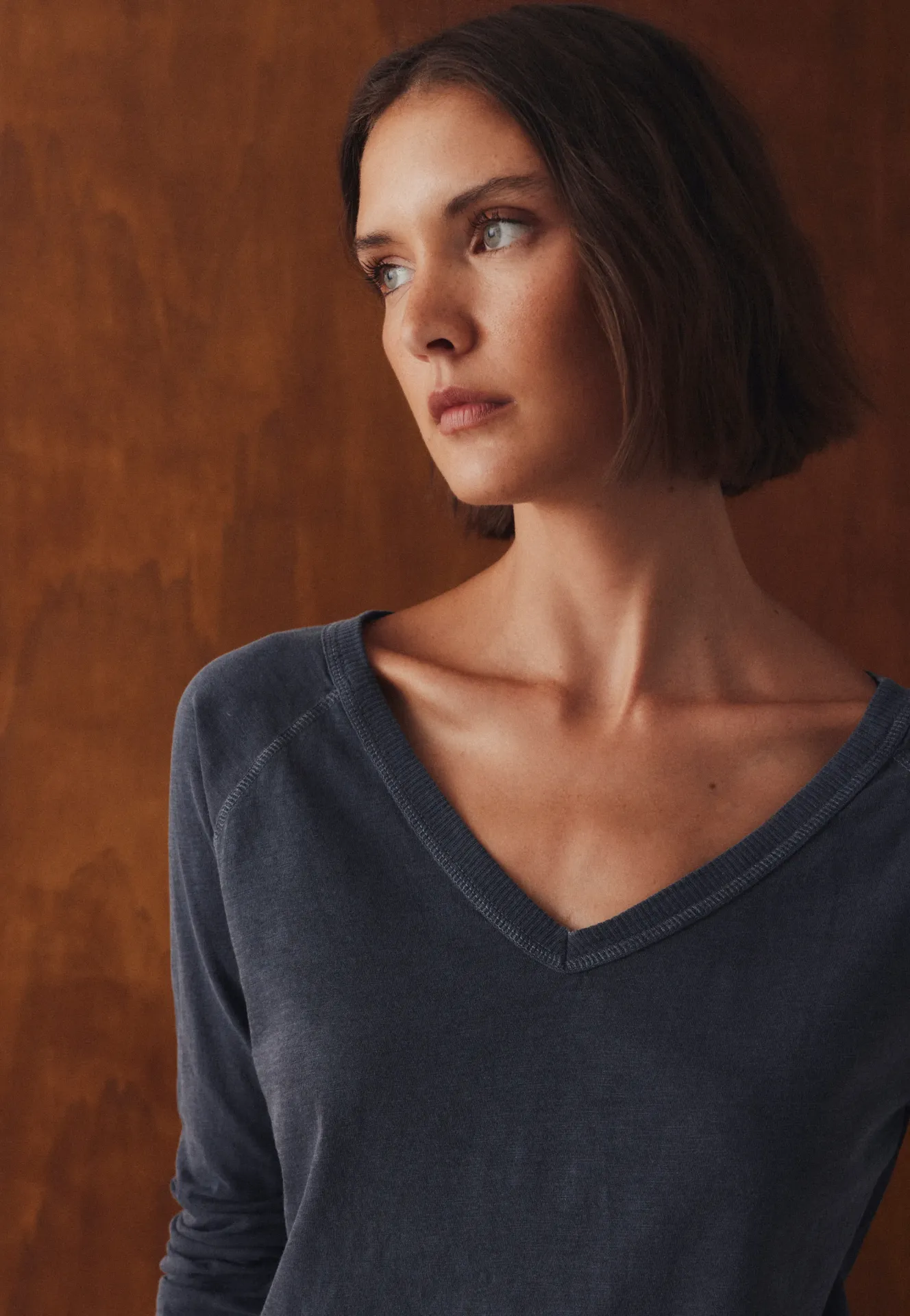 CAMISETA M/LARGA C/PICO FLAME